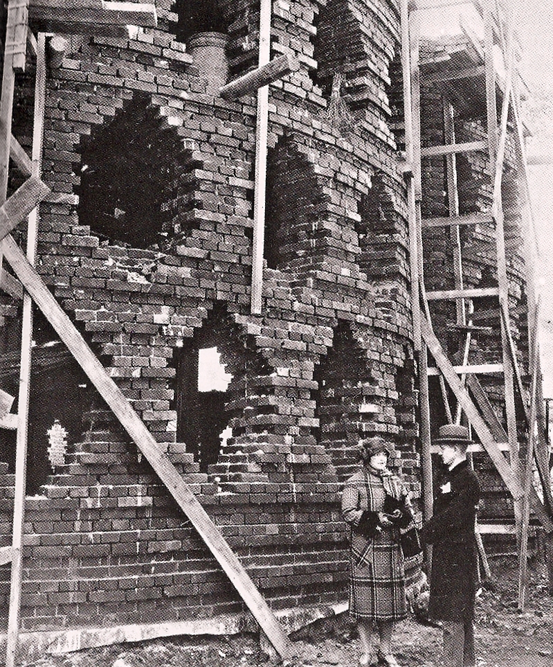 La casa está en construcción